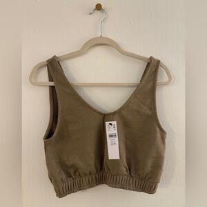 Topshop bundle of sweatsuit tank tops.